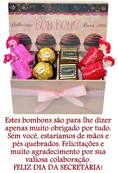 Agradeça a sua Secretária no Dia Dela!
