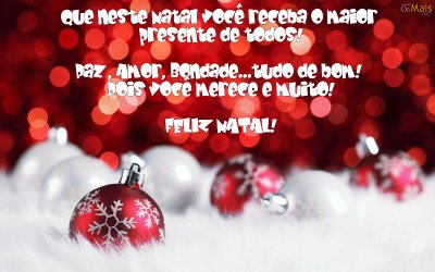 Envie uma Linda Mensagem Neste Natal