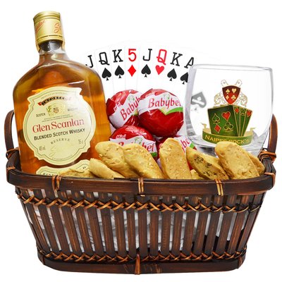 Inove presenteando com whisky!