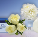 Flores e cosméticos: presente perfeito!