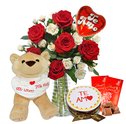 Presentes para declaração de amor é na Giuliana Flores!
