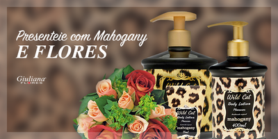 Presenteie Com Mahogany E Flores