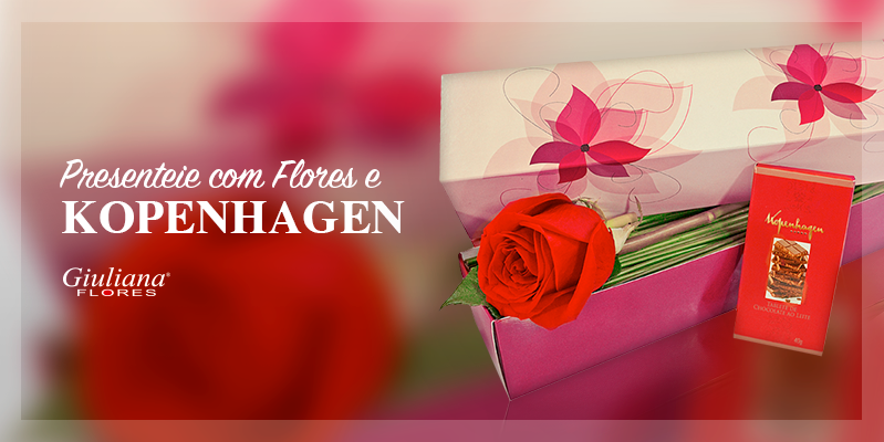 Revele seu Amor: Presenteie com Flores e Kopenhagen