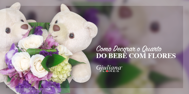 Como Decorar o Quarto do Bebê com Flores