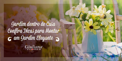 Jardim dentro de Casa – Confira Dicas para Montar um Jardim Elegante