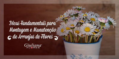 Dicas Fundamentais para Montagem e Manutenção de Arranjos de Flores