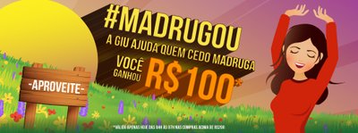 Madrugou! Cupom de Desconto Giuliana Flores