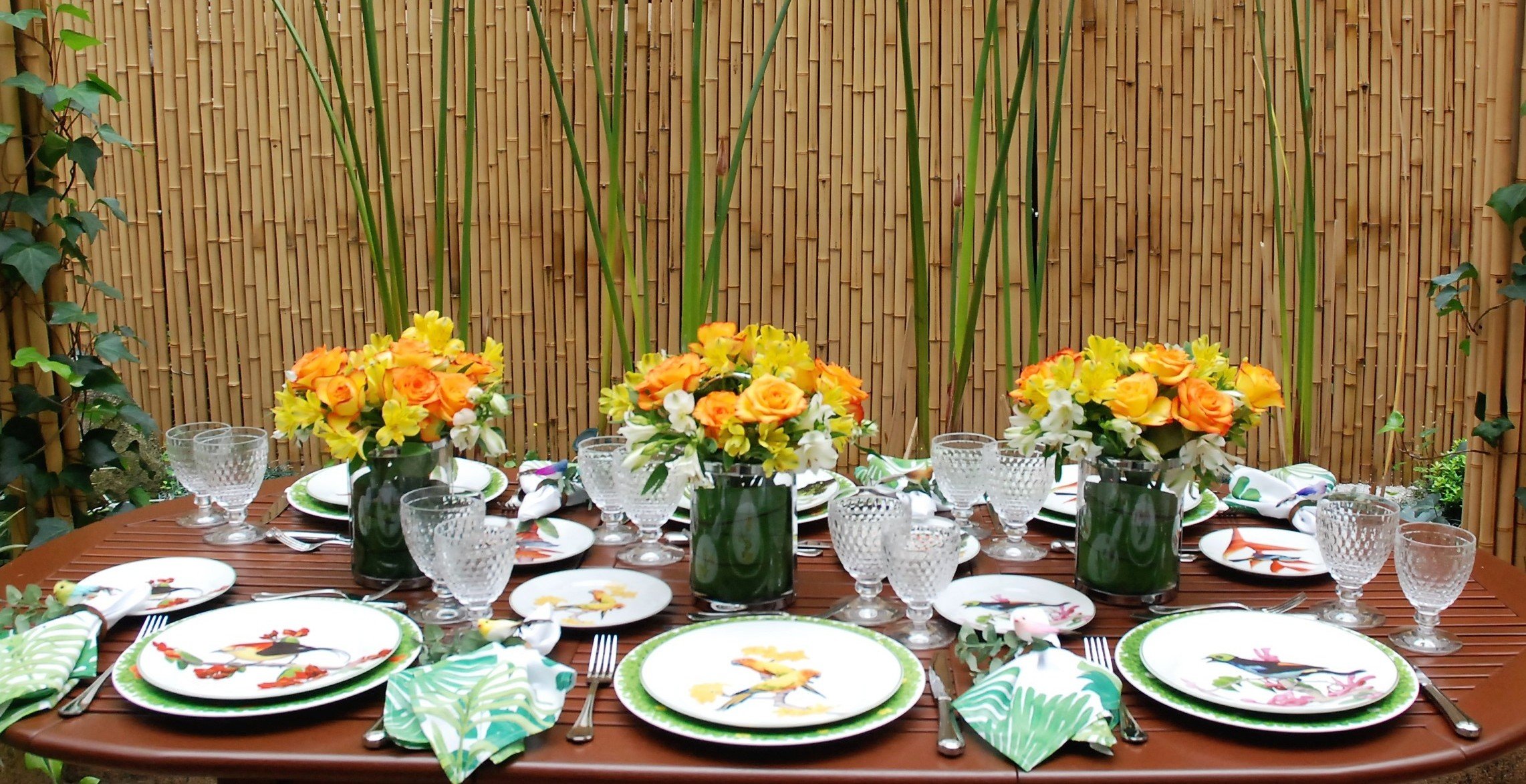 Mesa com Flores: Dicas para uma mesa posta perfeita com flores