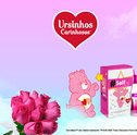 A ternura dos ursinhos carinhosos para o seu presente