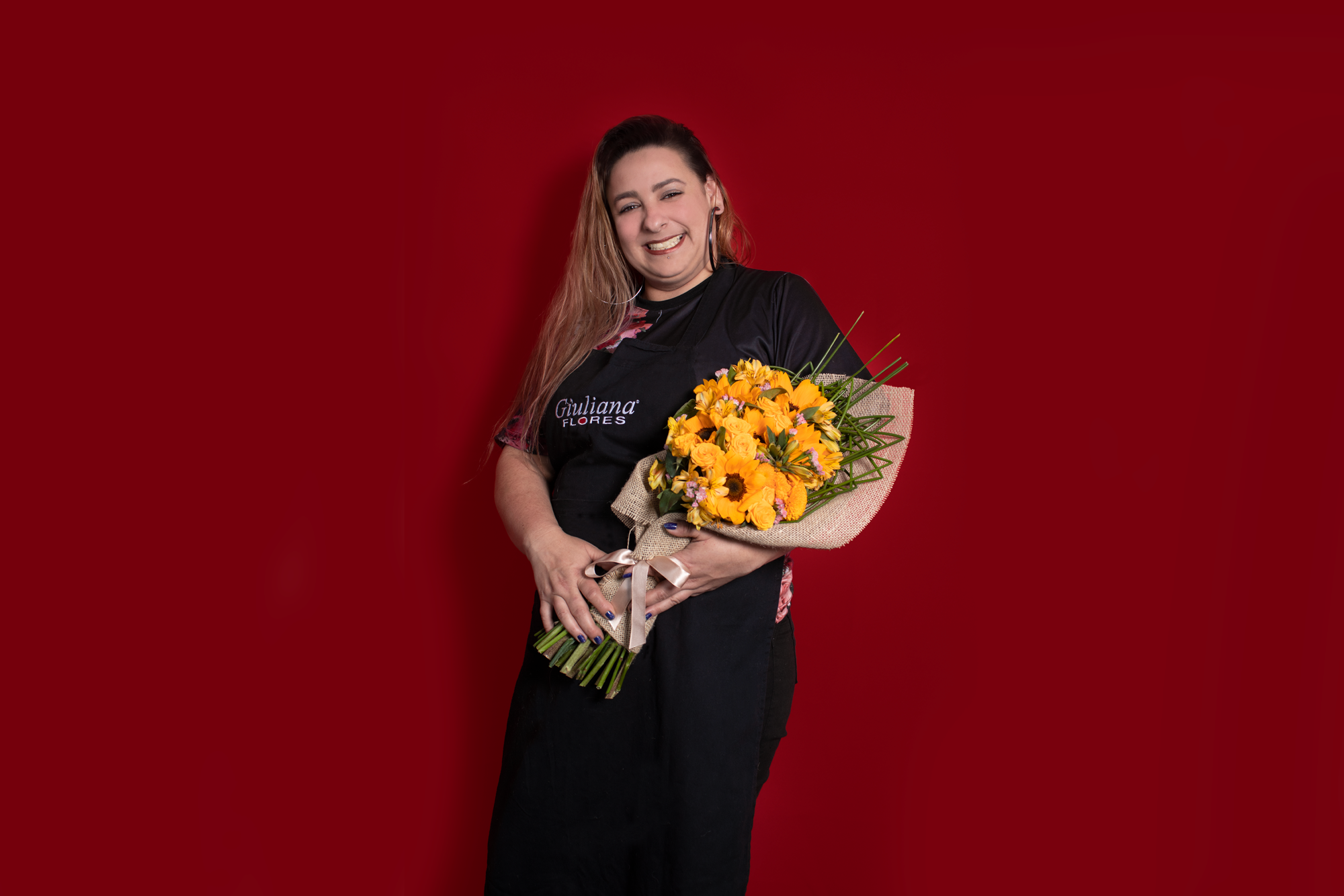 Buquê de flores girassol transmite alegria para quem receber