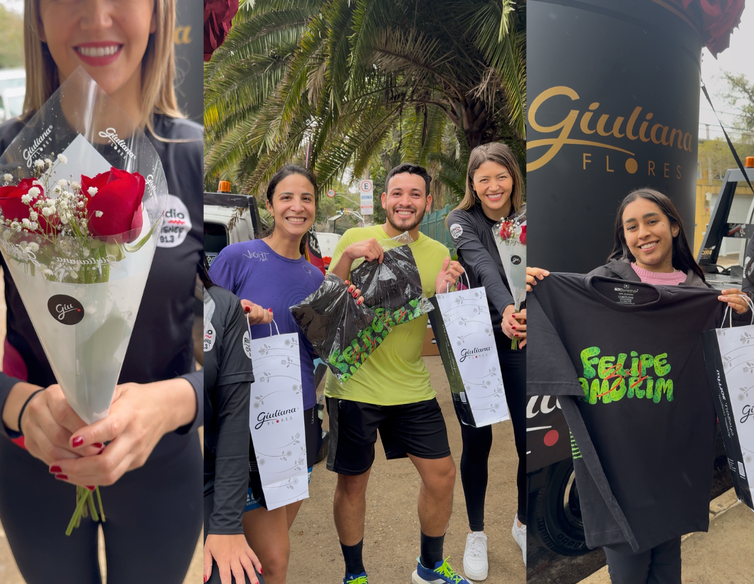 Giuliana Flores, Rádio Disney e Felipe Amorim