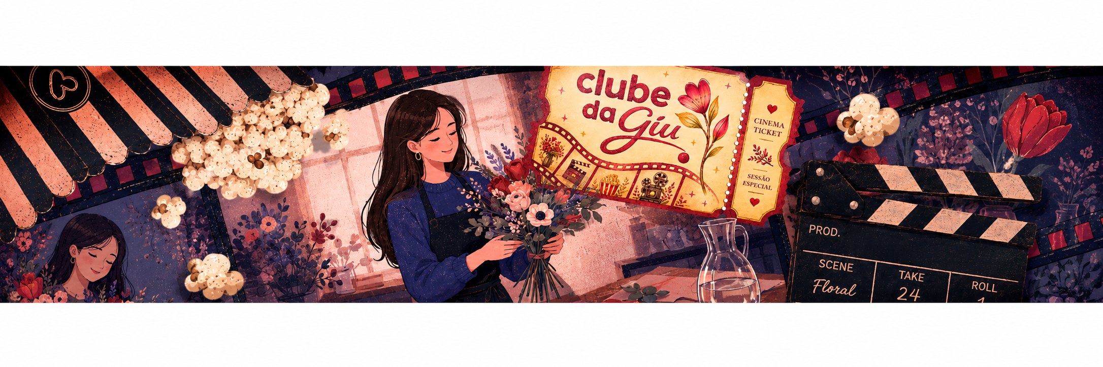 Luz, Câmera e Flores: como o cinema desperta emoções e inspira momentos inesquecíveis